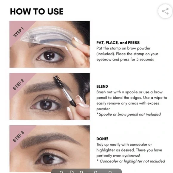 BrowPro Simone Stamp in Light Brown - Picture 5 of 6